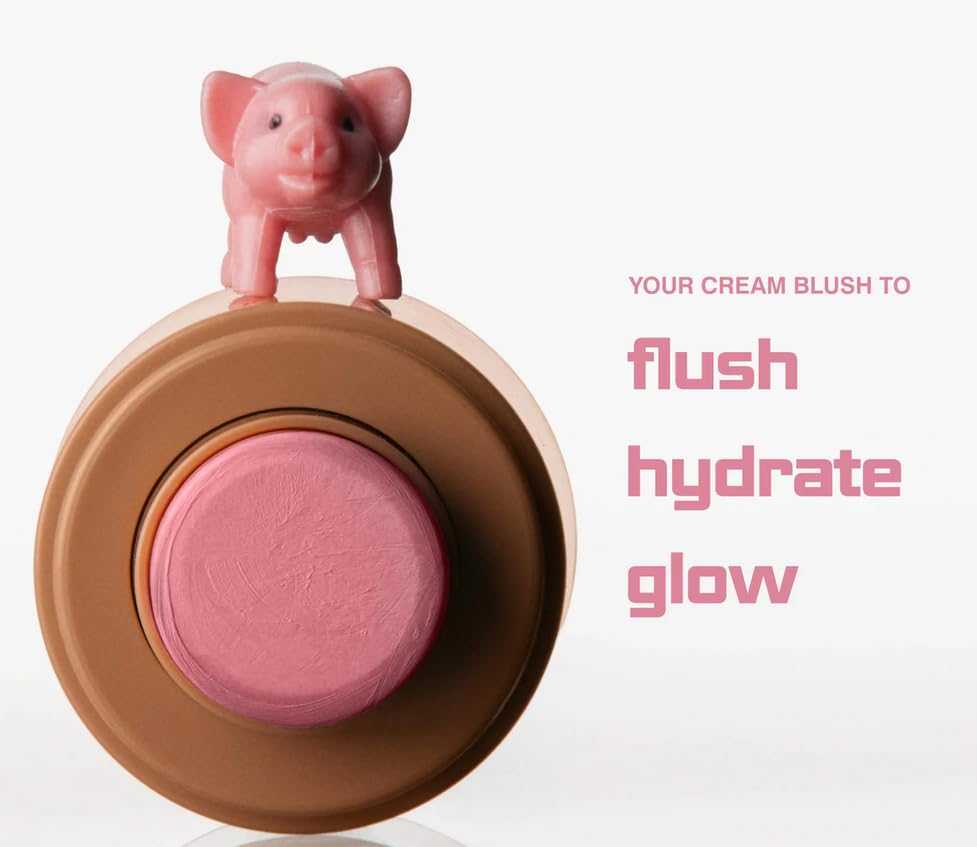 Rhode Pocket Blush Piggy — Travel-Size Cream Blush for a Natural Rosy Glow