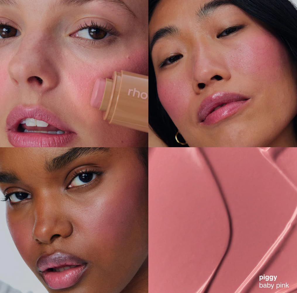 Rhode Pocket Blush Piggy — Travel-Size Cream Blush for a Natural Rosy Glow