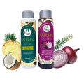 Ribon's Natural Shampoo & Hair Treatment Set – Onion, Rosemary & Aloe for Hair Growth (450ml x 2)