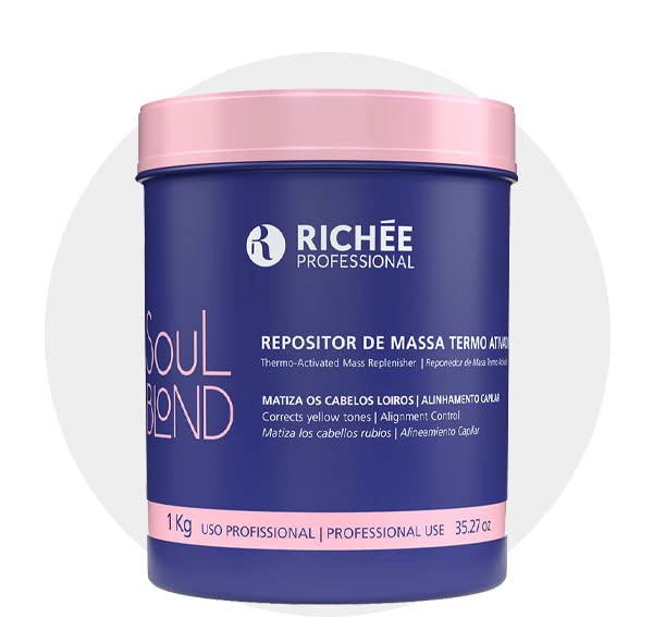 Richée Professional Soul Blond Thermo-Activated Mass Replenisher – 1000 g