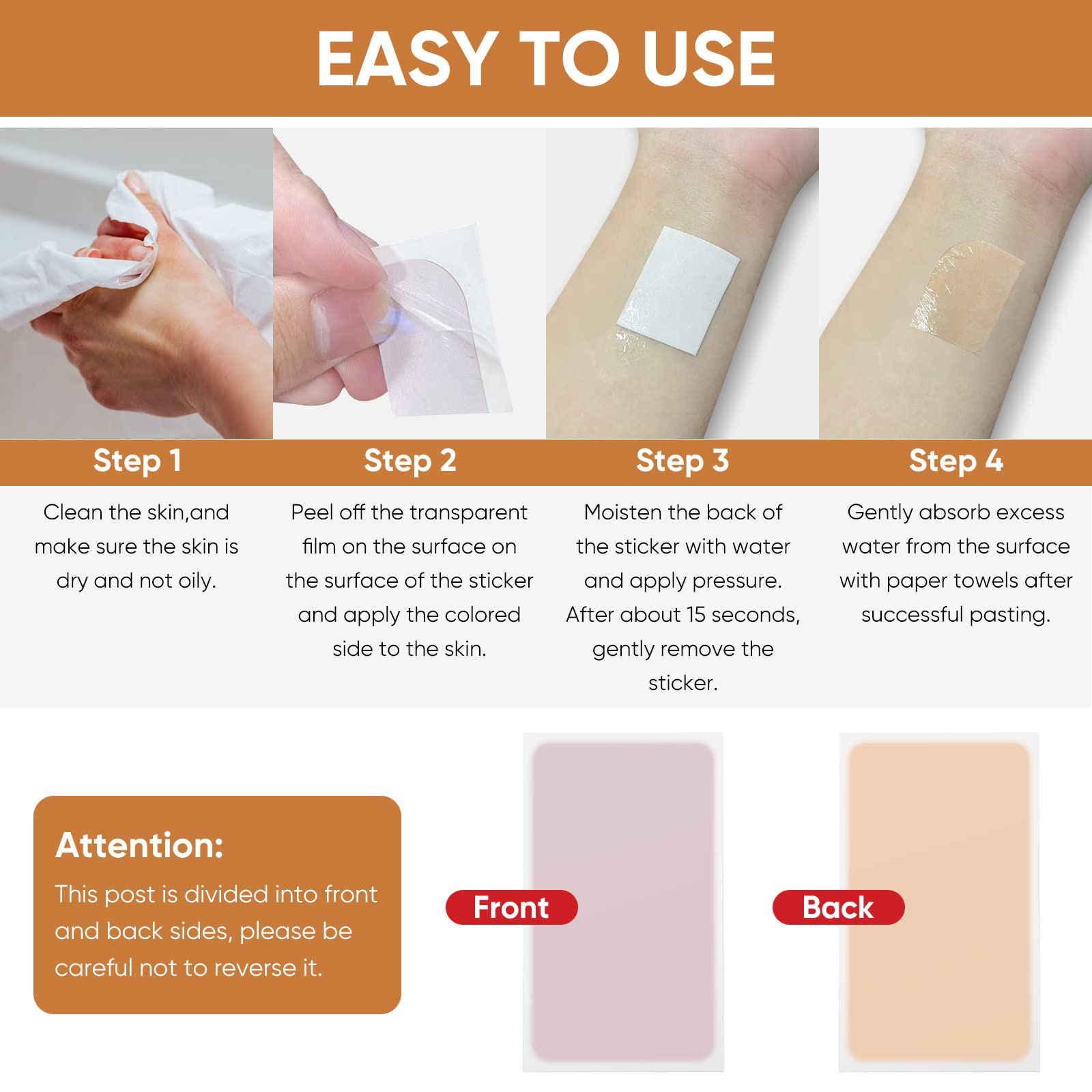 Tattoo Cover Up Tape - Invisible Waterproof & Breathable Concealer for Tattoos, Scars, Birthmarks | Richie House