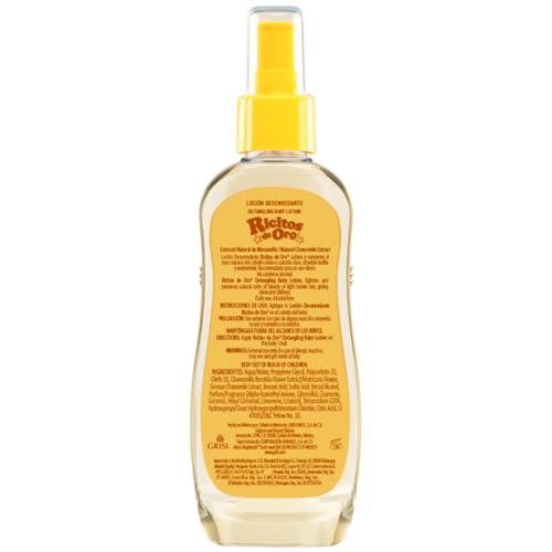 Ricitos de Oro Chamomile Clarifying Lotion – Blonde Hair Tone Enhancer, 125 ml | Alcohol-Free, Hypoallergenic