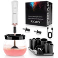 RICRIS Premium Makeup Brush Cleaner Dryer – Super-Fast Electric Spinner