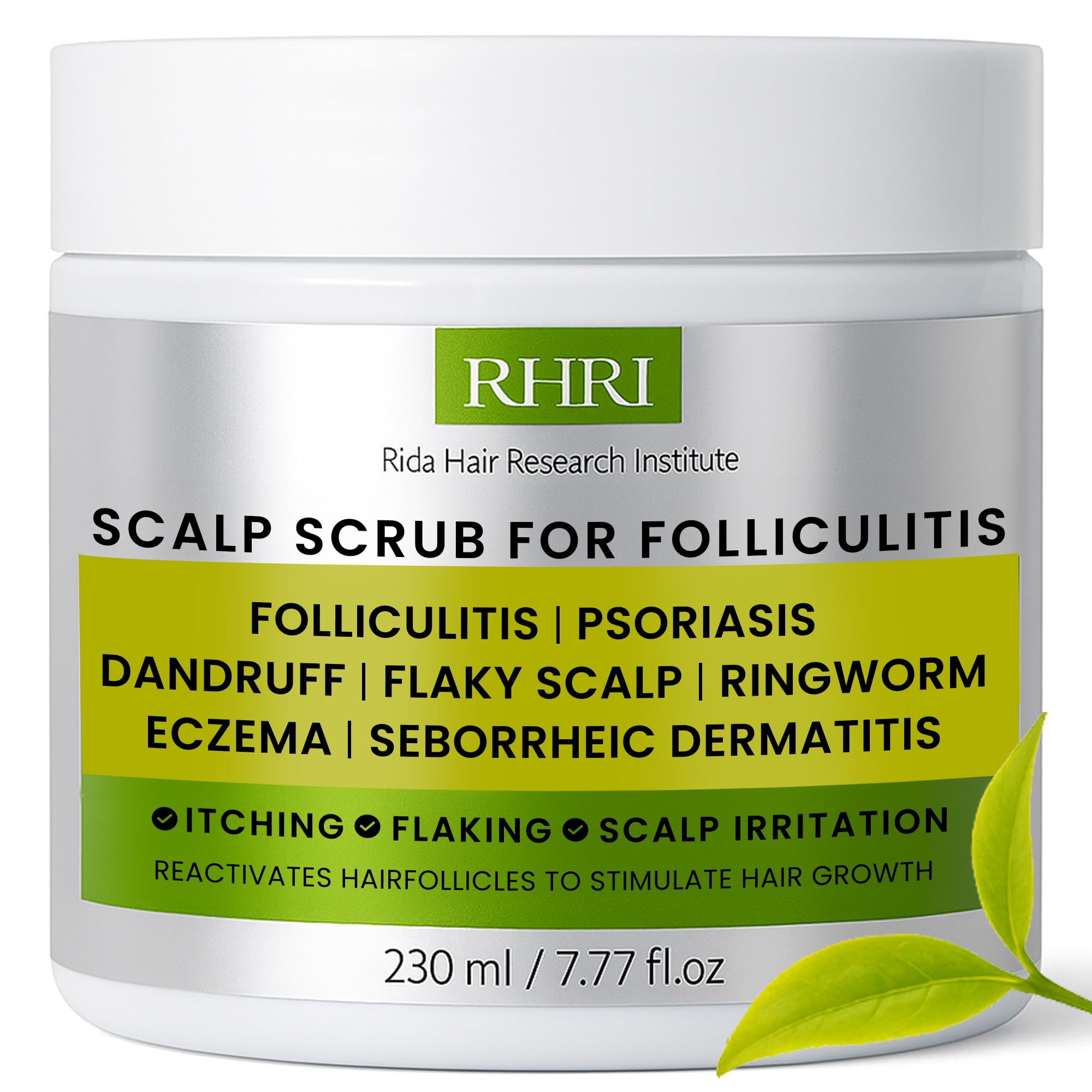 Rida Hair Research Institute – Anti Fungal Scalp Scrub (Pre-Shampoo) for Folliculitis & Dandruff