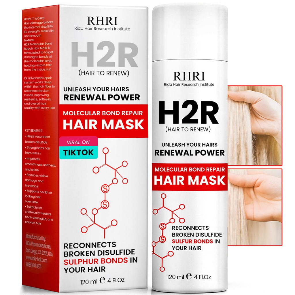 Hair Mask For Damaged Hair | Rida Hair Research Institute | Rapid Repair & Frizz Control