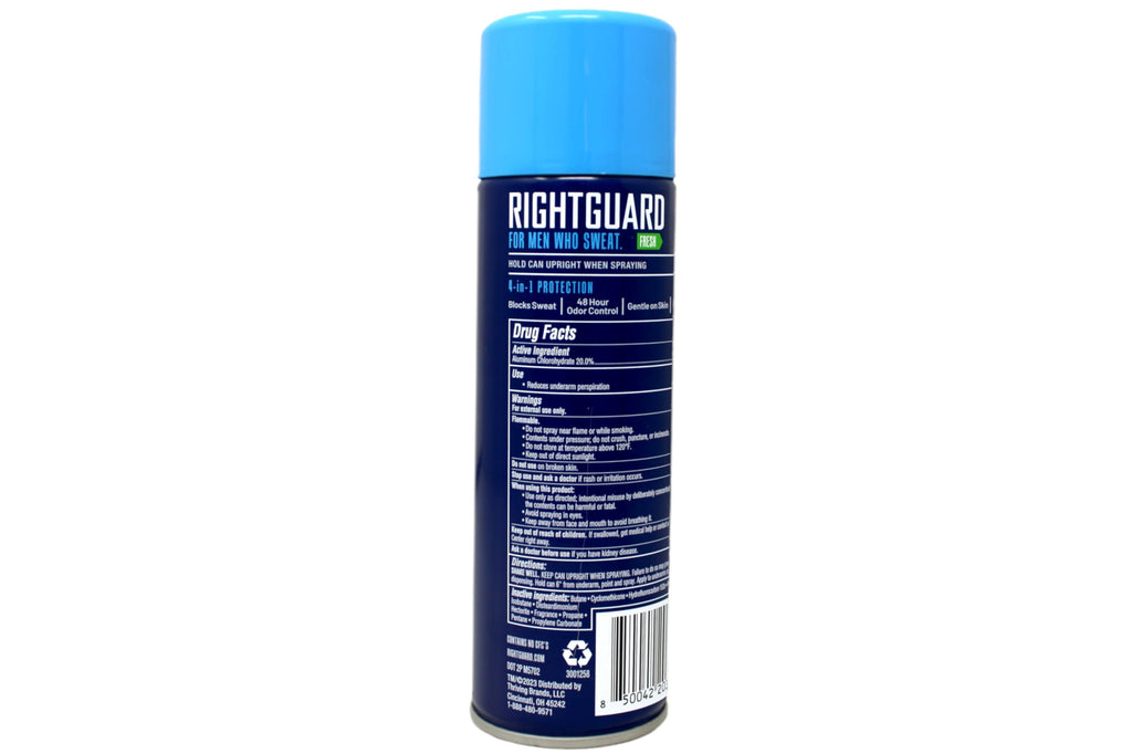Right Guard Sport Fresh Antiperspirant Spray 6 oz – Pack of 4