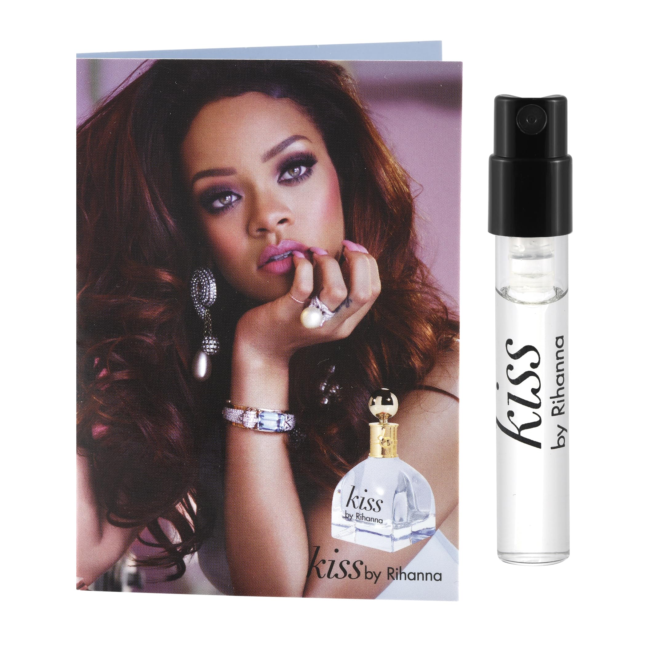5 Rihanna Perfume Samples for Women: Crush, Reb'l Fleur, Kiss, Rogue, Rebelle | Sample Vial Set