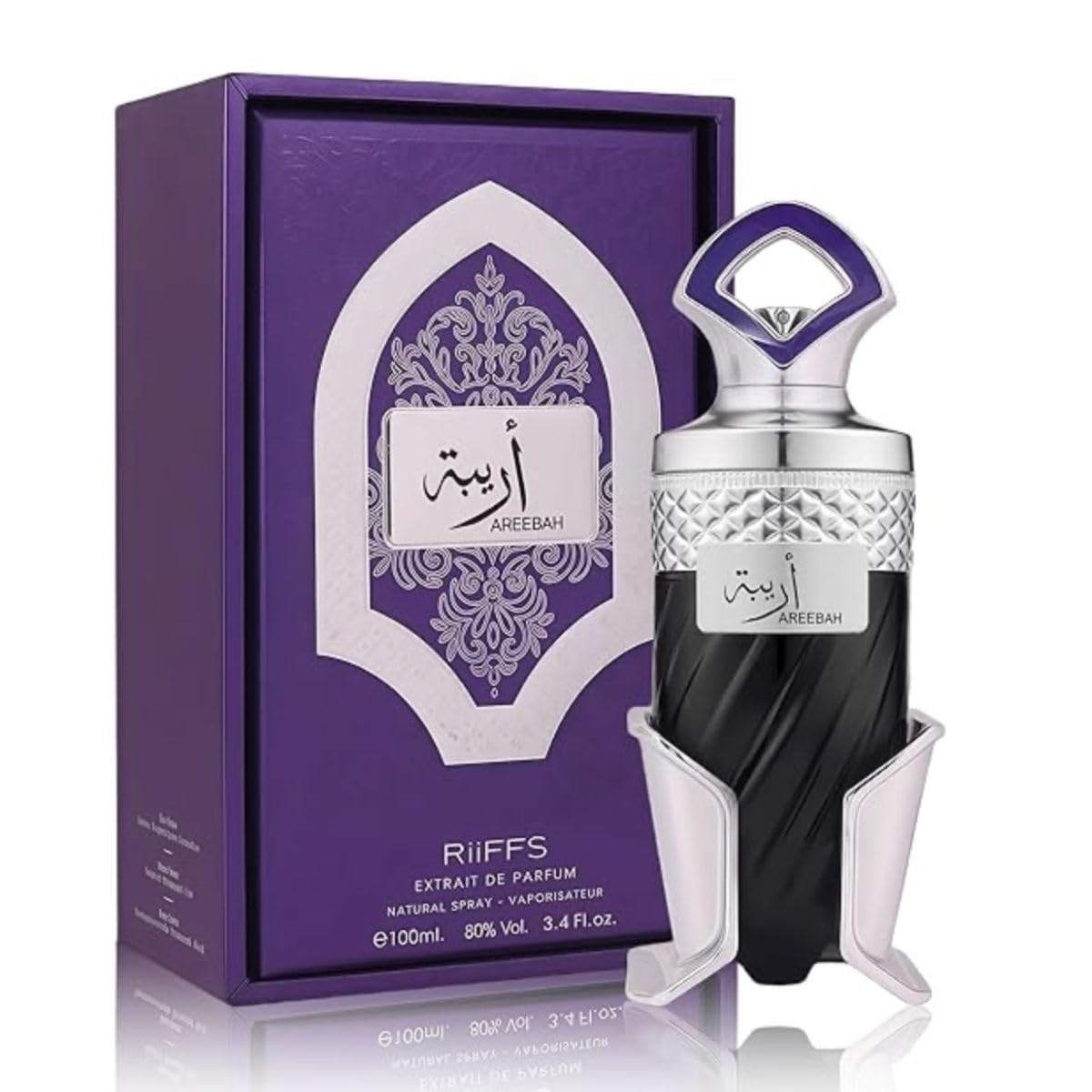 Riiffs Areebah Eau de Parfum – Unisex Extrait de Parfum 3.4 oz