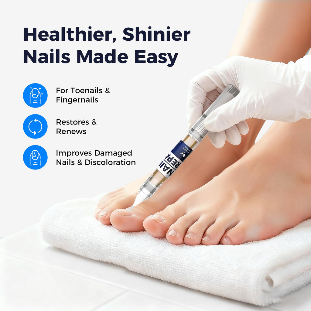 Rinlus Fungal Nail Patches & Nail Repair Pen – Fast-Acting 7-Day Toenail Treatment