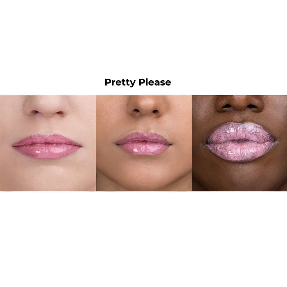 Rinna Beauty Icon Collection Lip Gloss Pretty Please – Hydrating, High Shine, Vegan