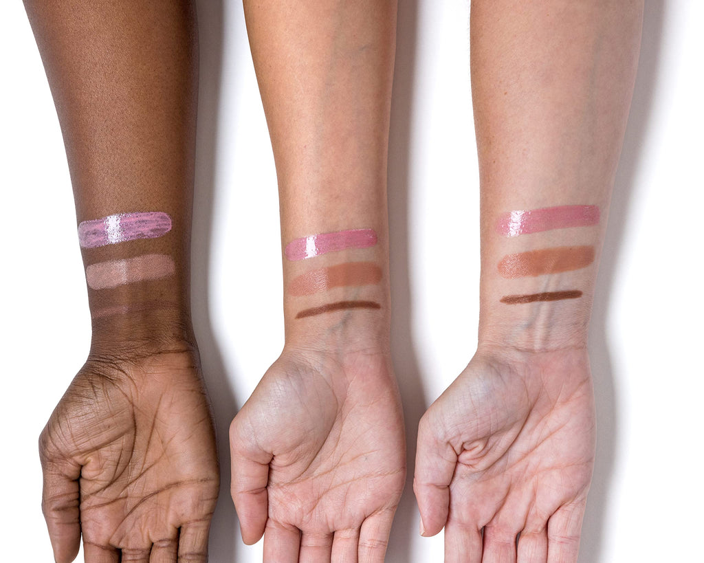 Rinna Beauty Icon Lip Kit Delilah – All-in-One Lip Kit with Lipstick, Lip Gloss & Lip Liner – Pink Nude