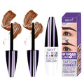 Rliolouo QICI Peel-Off Eyebrow Gel – 2 Pack Brown, Waterproof & Sweatproof