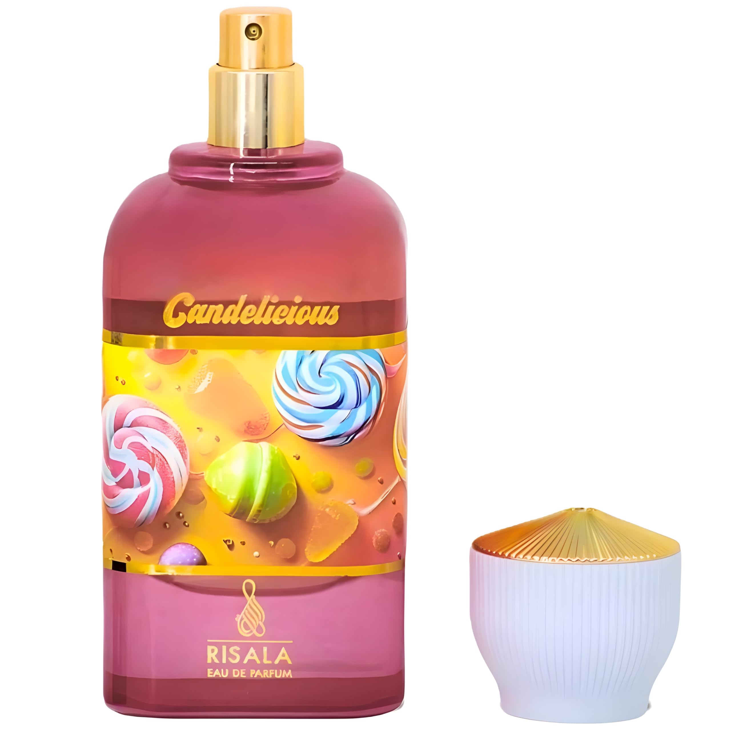 Risala Candelicious Unisex Eau de Parfum Spray, 3.4 oz