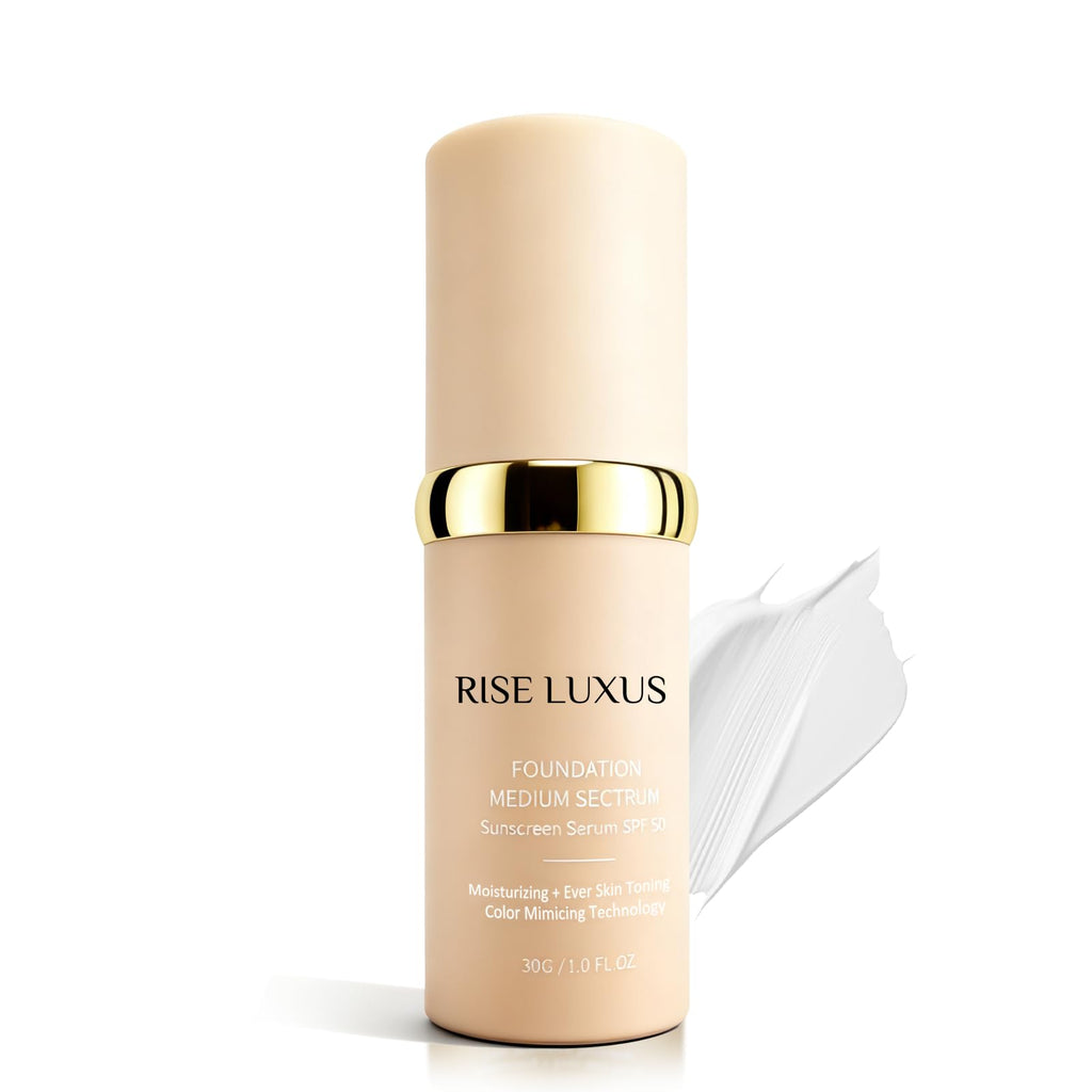 Rise Luxus Ultrablend 4-in-1 Foundation SPF 50 | Hydrating, Waterproof, 2025 Upgrade