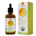 River Cosmetics Organic Neem Oil – Cold-Pressed, 4 oz, USDA Organic, Hexane-Free