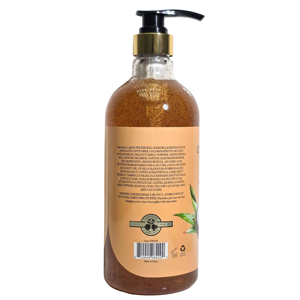 RIVER & ROWE Coconut Milk & Brown Sugar Exfoliating Body Wash – Ultra-Hydrating Cleanse
