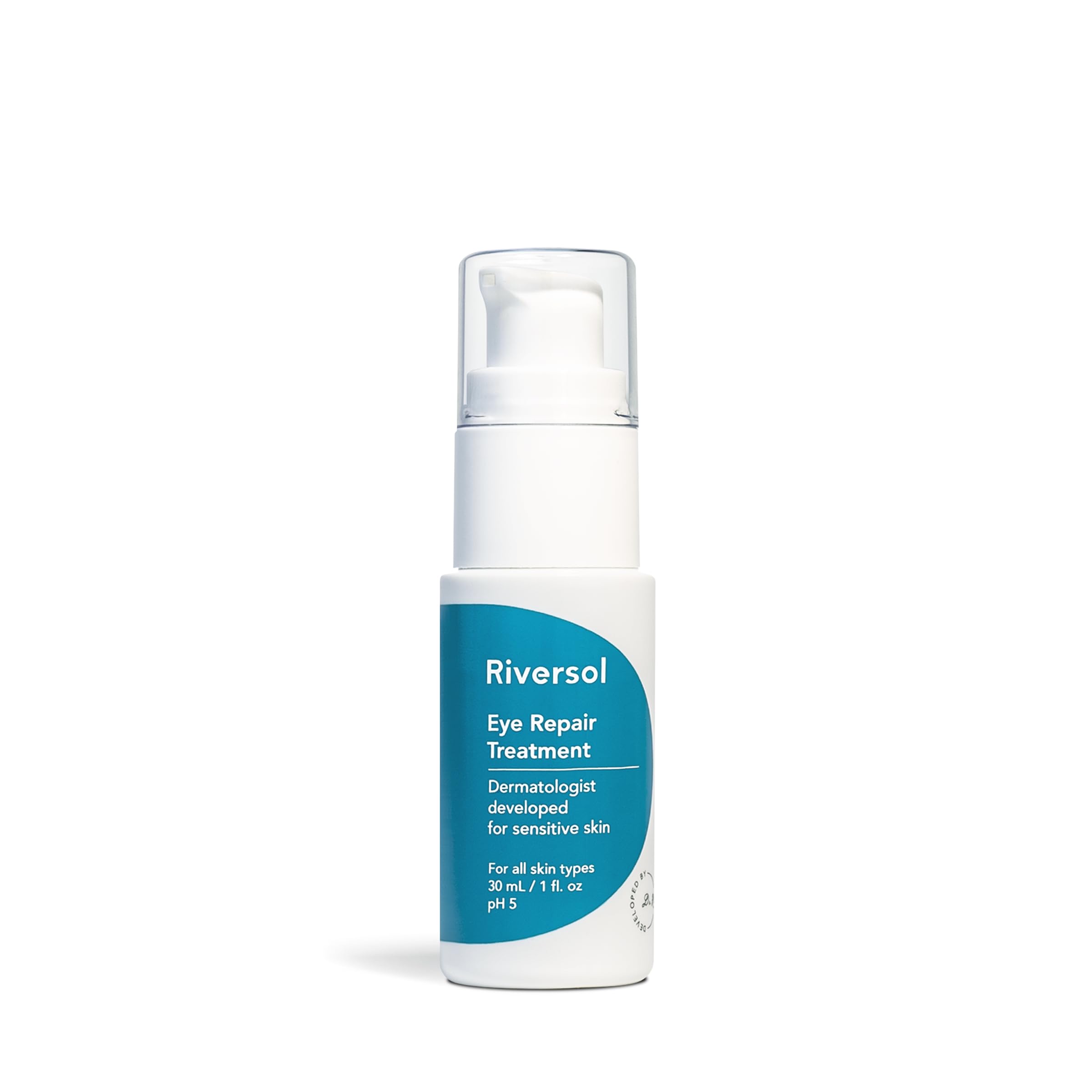 Riversol Peptide Eye Cream | Brightening Eye Repair for Dark Circles & Puffiness | Sensitive Skin