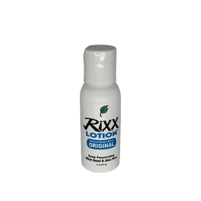 Rixx Lotion Original Travel-Size: Natural Herbal Moisturizer & Skin Toner
