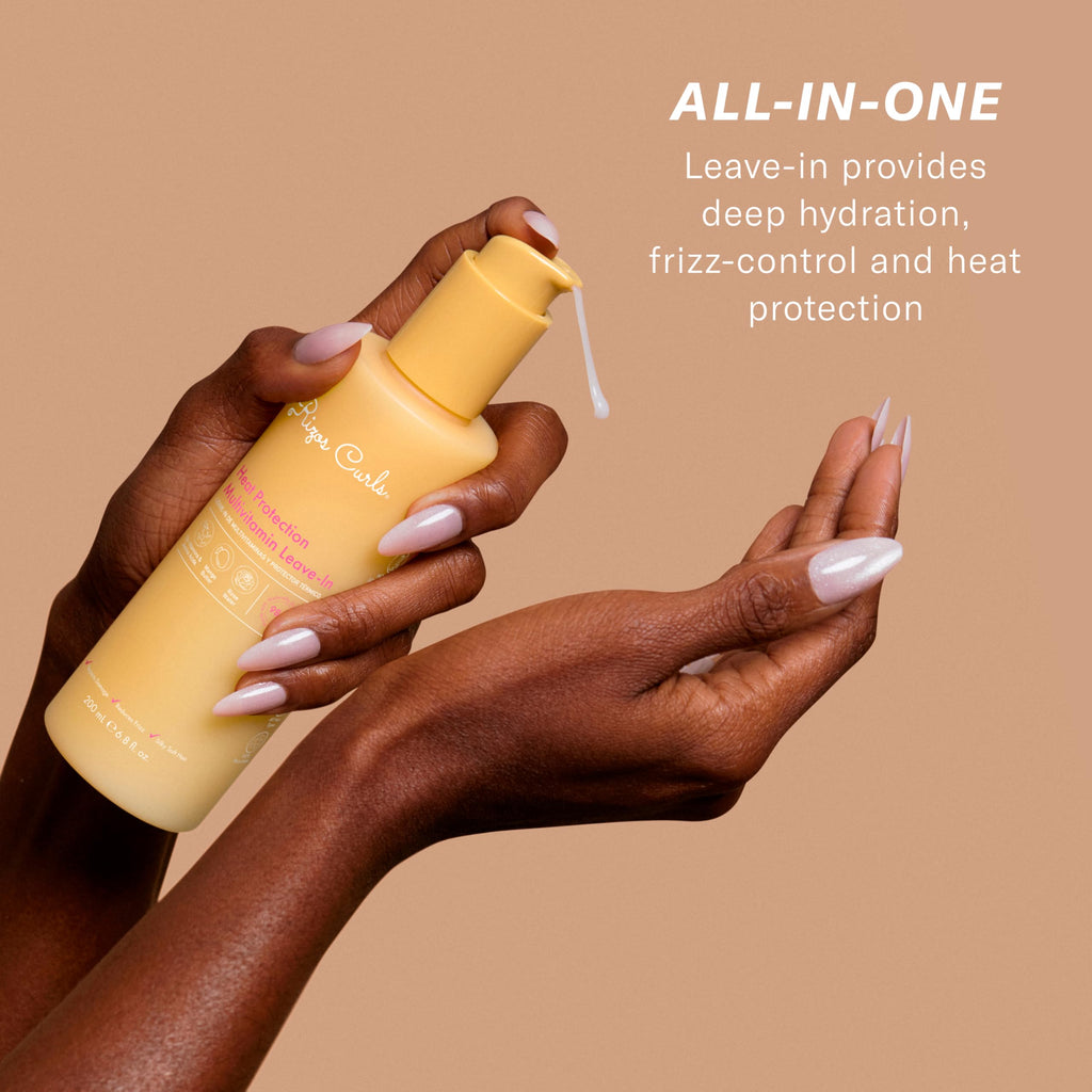 Rizos Curls Multivitamin Leave-In Heat Protection — Up to 450°F