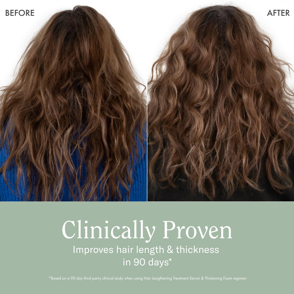 Rizos Curls Thickening Foam – 2-in-1 Treatment + Styler for Root Volume & Hair Thickness (4.2 oz)