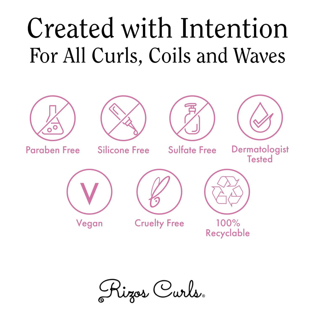Rizos Curls Travel Refresh & Detangle Spray – Lightweight Leave-In Moisturizer
