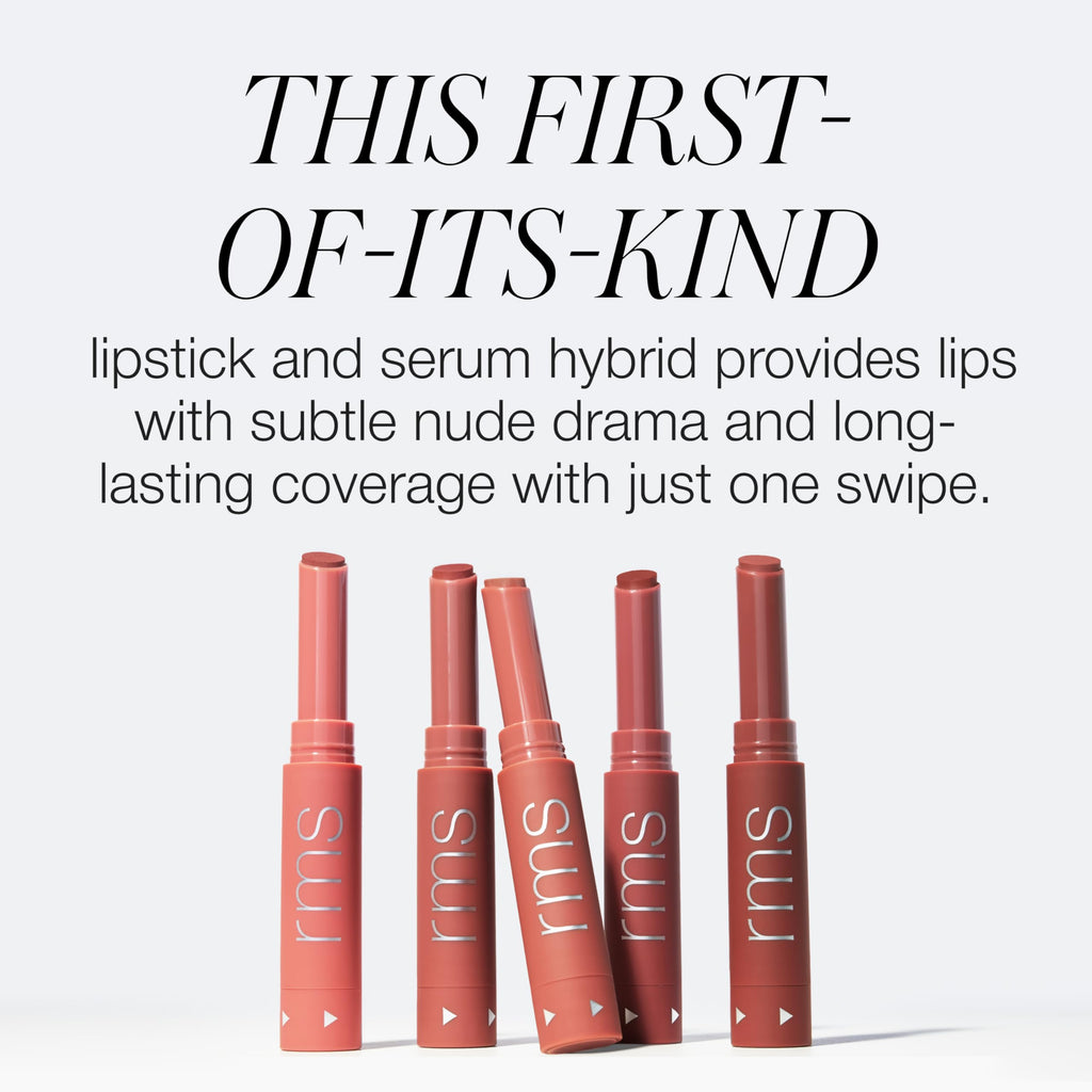 RMS Beauty Legendary Serum Lipstick The Nudes – Hydrating Nude Lipstick