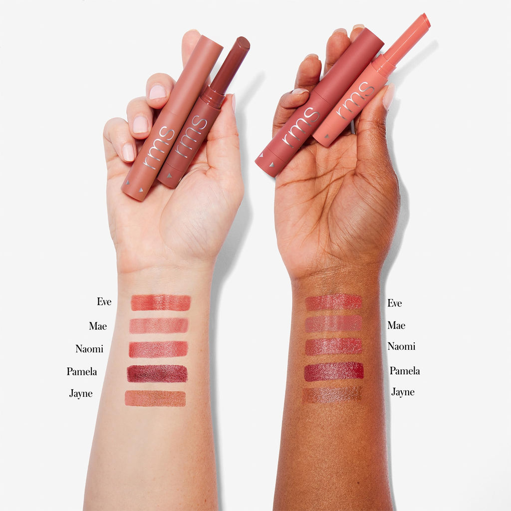 RMS Beauty Legendary Serum Lipstick The Nudes – Hydrating Nude Lipstick
