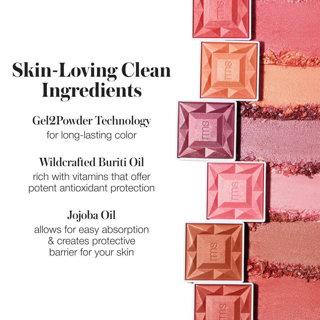 RMS Beauty Redimension Hydra Powder Blush – Hydrating Mineral Blush with Buildable Color (0.15 oz), Clean & Cruelty-Free