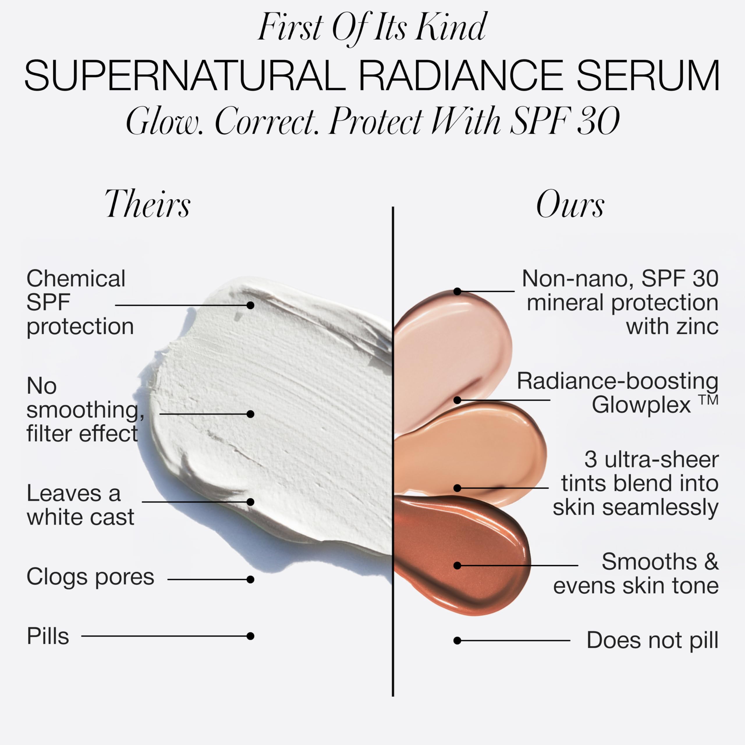 RMS Beauty Supernatural Radiance Serum SPF 30 – Lightweight Mineral Sunscreen & Glow-Enhancing Tint