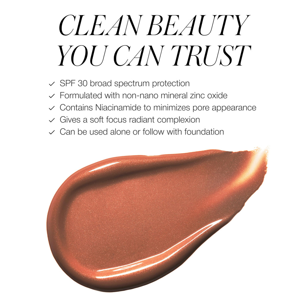 RMS Beauty Supernatural Radiance Serum SPF 30 – Lightweight Mineral Sunscreen with Glow