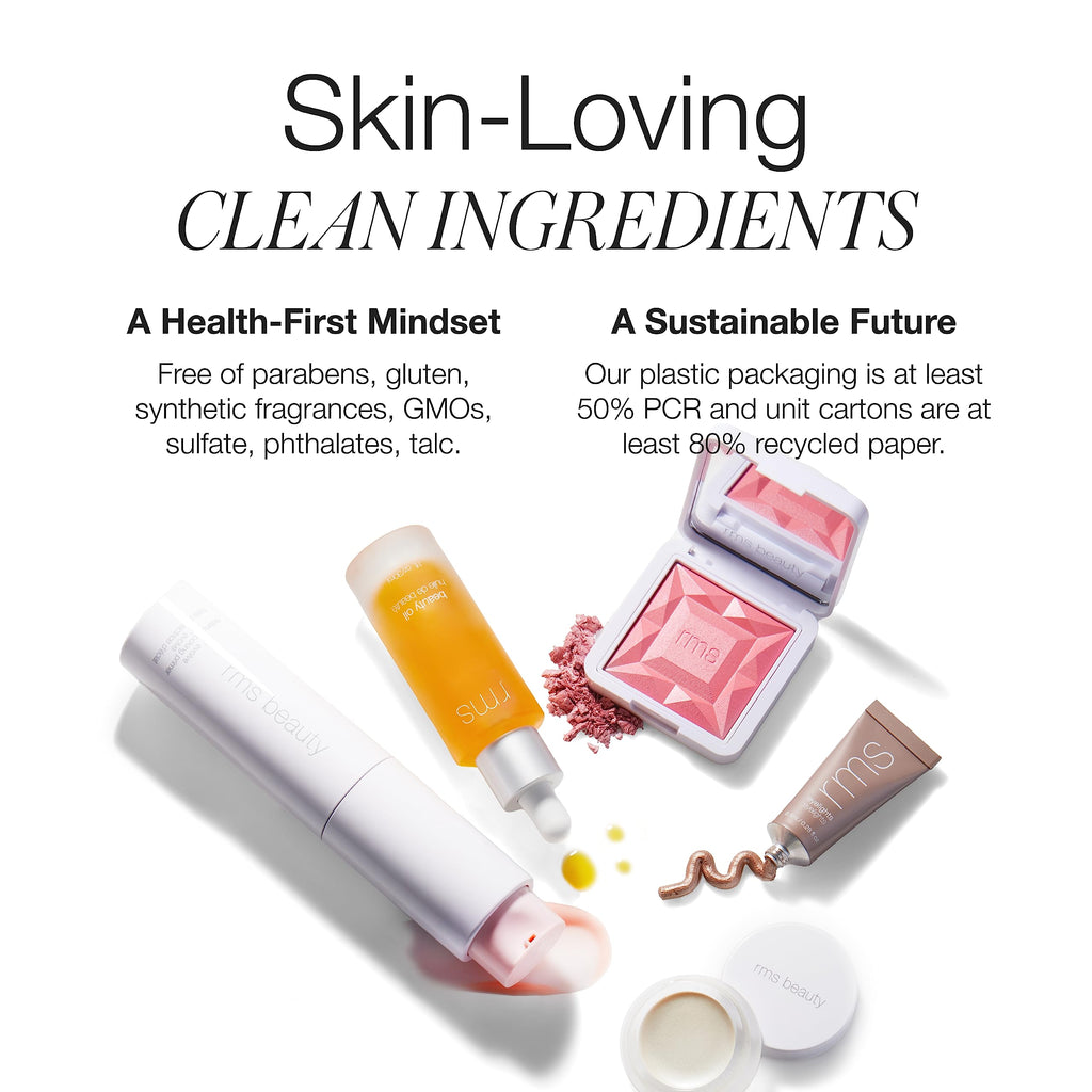 RMS Beauty Tinted Daily Lip Balm – Hydrating Sheer Lip Tint, 12-Hour Moisture, Vegan & Fragrance-Free