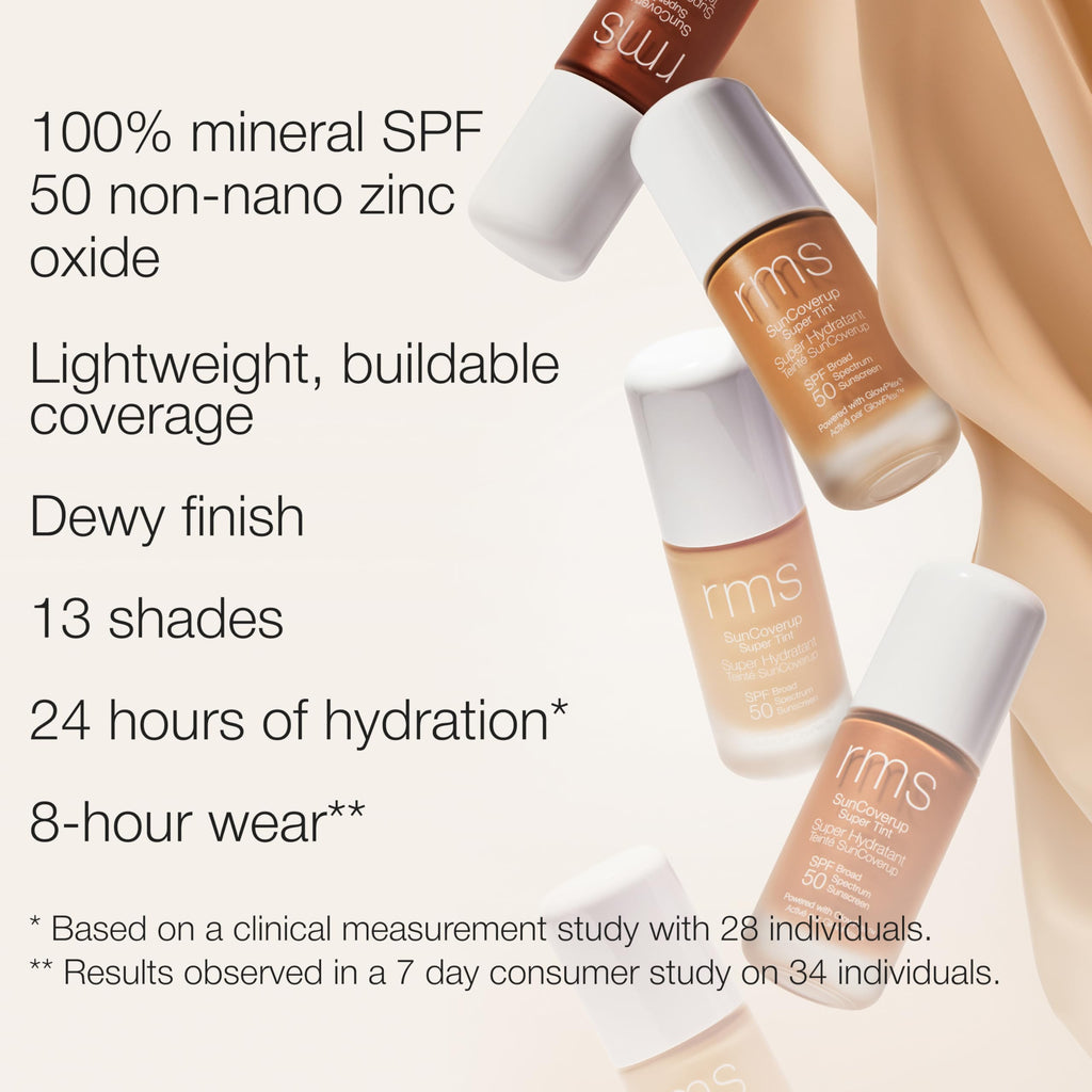 RMS Beauty SunCoverup SPF 50 – Mineral Tinted Sunscreen Foundation