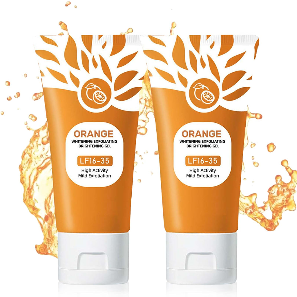 RnemiTe-amo Orange Enzymes Exfoliating Gel – Face & Body Scrub (2pc, 3oz)
