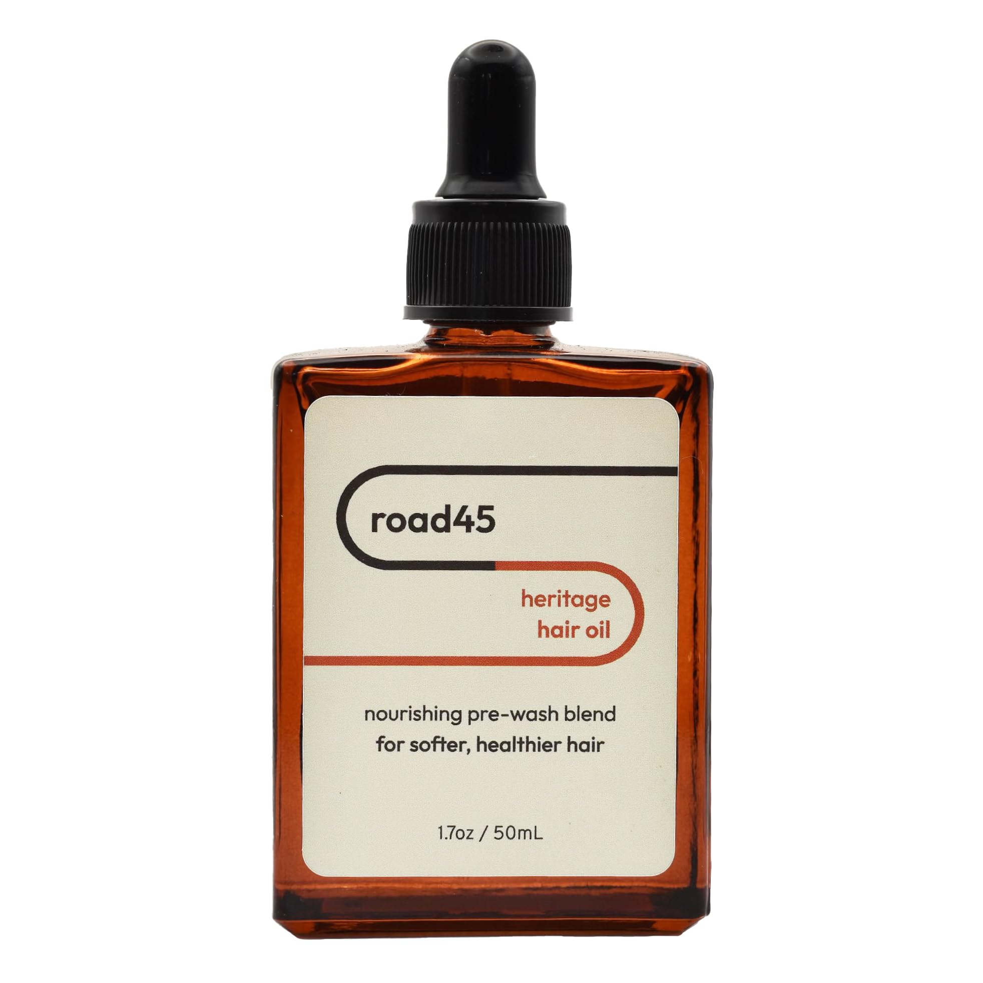 road45 Heritage Hair Oil – Nourishing Prewash for Dry, Damaged & Frizzy Hair | 100% Organic Ayurvedic Rosemary