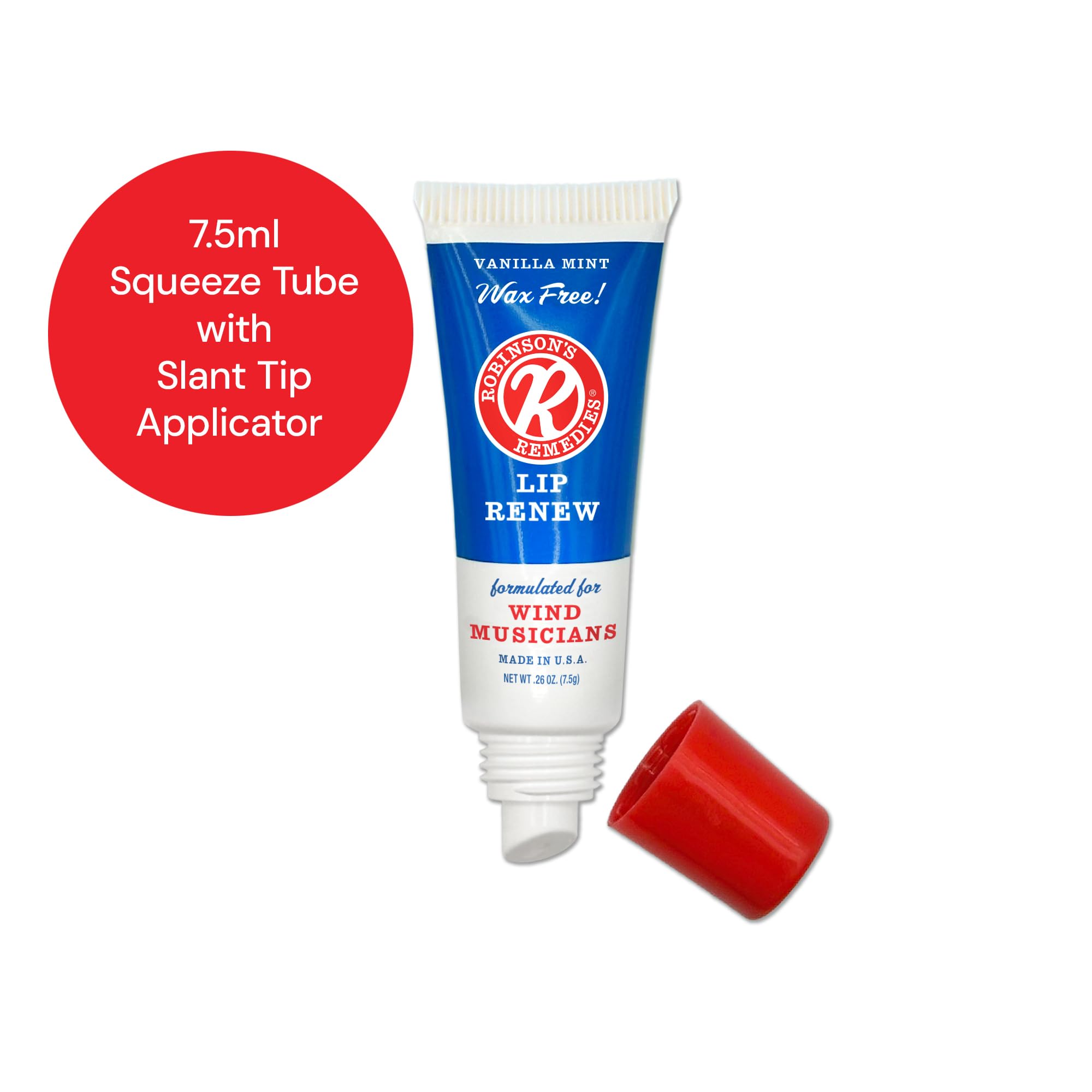 Robinson's Remedies Lip Renew Endurance Cream for Wind Musicians – 7.5 ml