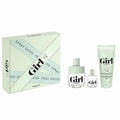 Rochas GIRL EDT Spray 3.4 oz + Shower Gel 3.4 oz + Mini EDT 0.15 oz – Fragrance Gift Set
