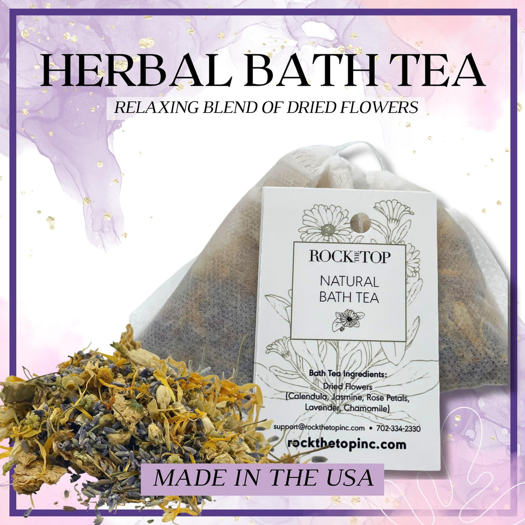 Rock the Top USA Made Lavender Self Care Gift Box | Bath Bombs & More