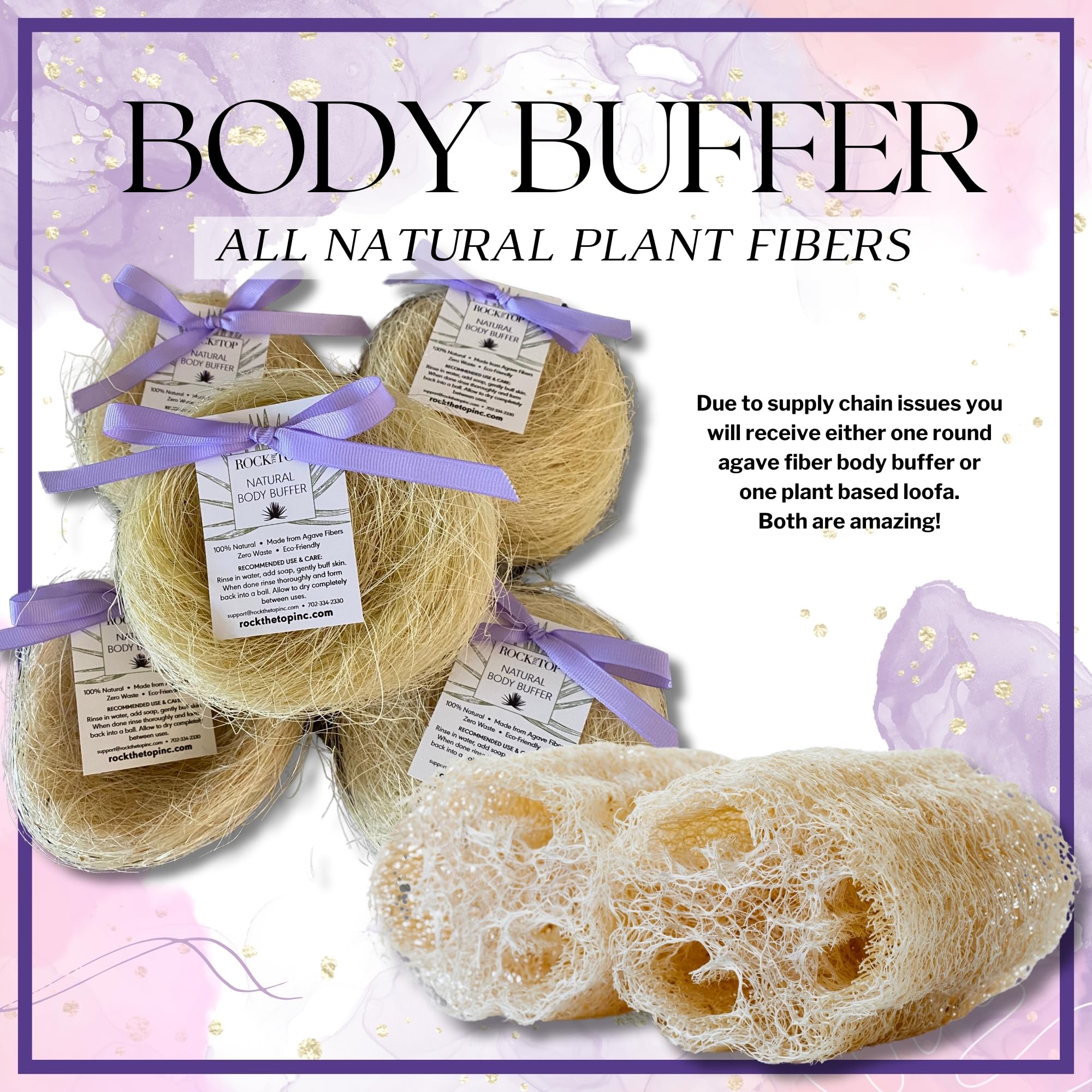 Rock the Top USA Made Lavender Self Care Gift Box | Bath Bombs & More