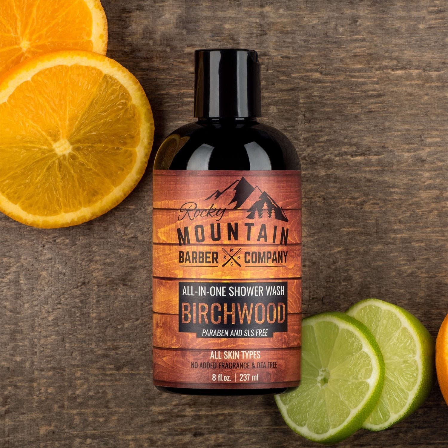 Birchwood All-In-One Body Wash | Shampoo, Body Wash, Conditioner, Face & Beard – Rocky Mountain Barber Co.