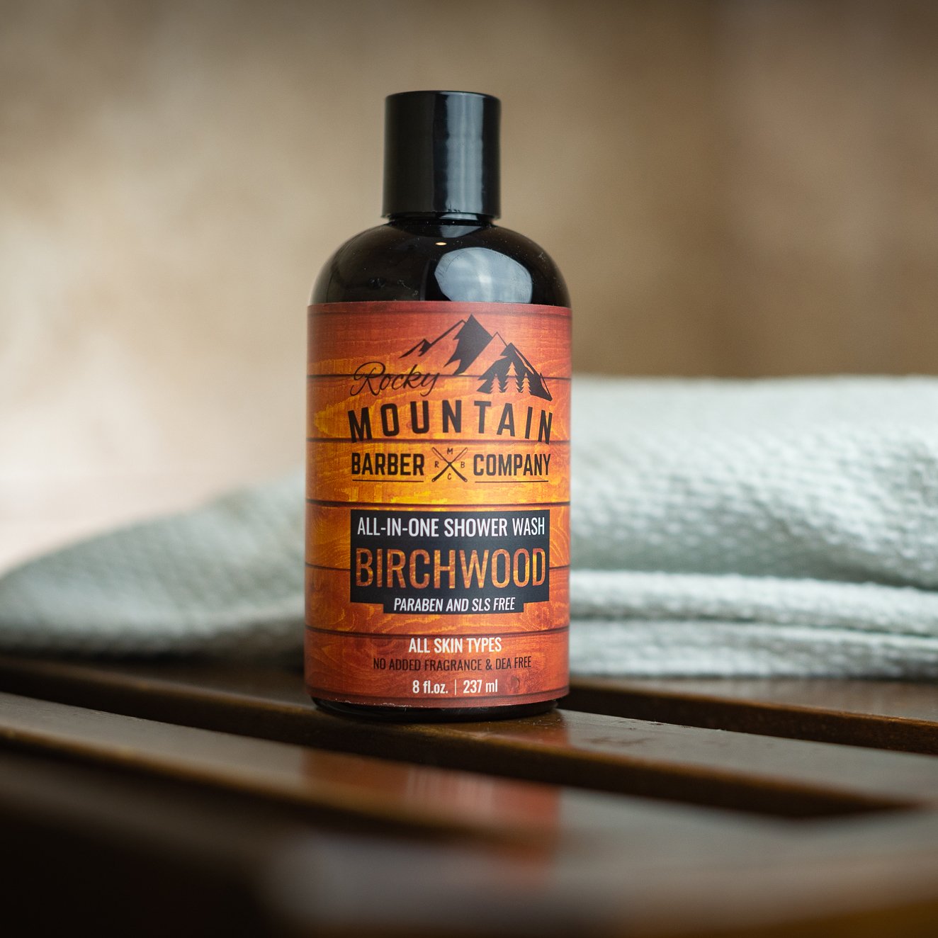 Birchwood All-In-One Body Wash | Shampoo, Body Wash, Conditioner, Face & Beard – Rocky Mountain Barber Co.