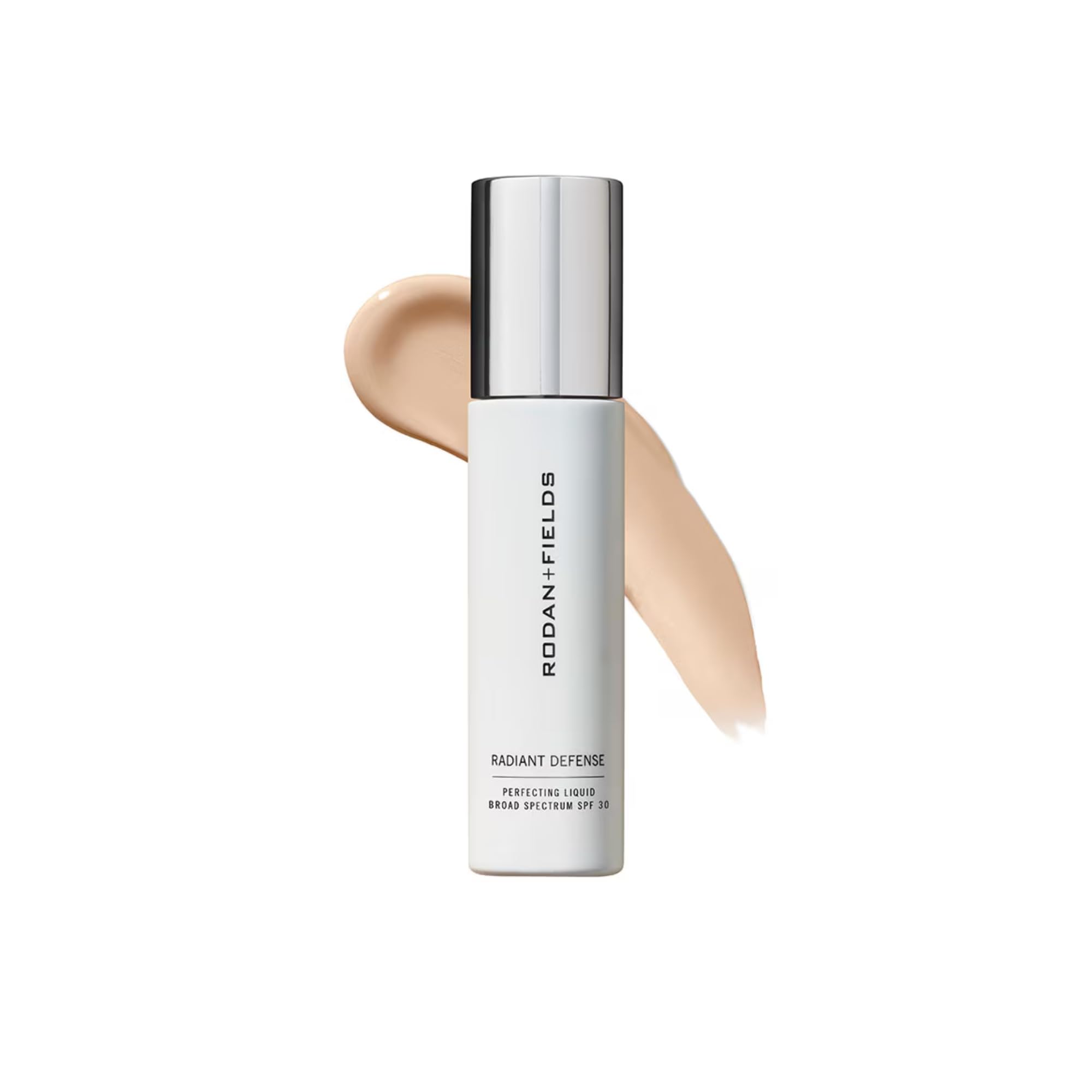 Rodan + Fields Radiant Defense Perfecting Liquid SPF 30 – Shell 50 mL | 4-in-1 Makeup & Skincare