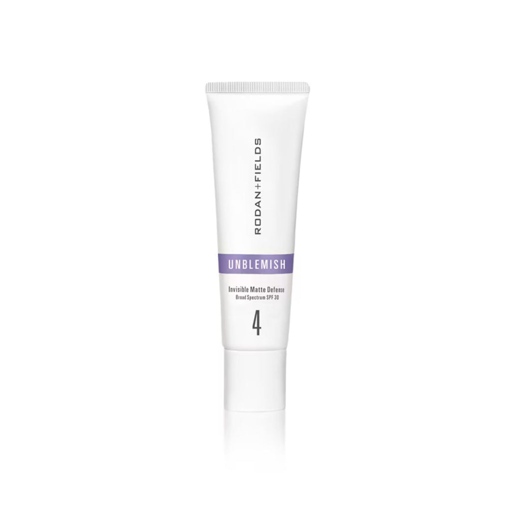 Rodan + Fields UNBLEMISH Invisible Matte Defense SPF 30 — Oil-Free Moisturizer with Sunscreen for Face & Neck