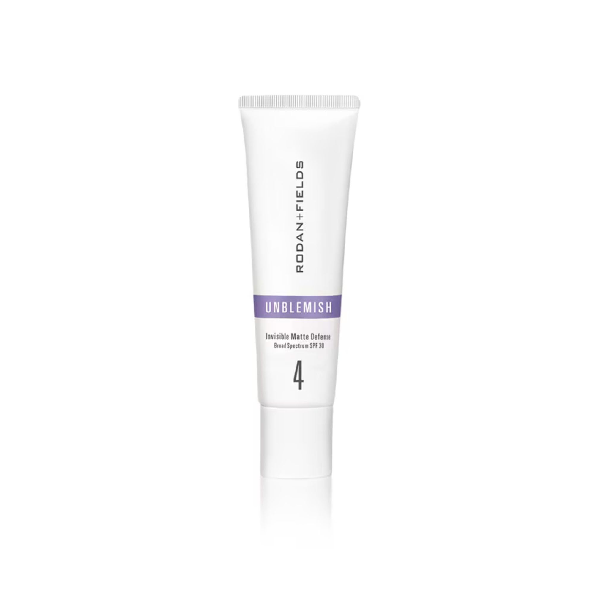 Rodan + Fields UNBLEMISH Invisible Matte Defense SPF 30 — Oil-Free Moisturizer with Sunscreen for Face & Neck