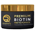 Rodante Beverly Hills Biotin Matte Cream Texture Paste – Medium Hold & Thickening Support (85 g / 3 oz)