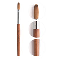 Rolabling Nail Brush Kolinsky Sable – Red Wooden Handle, 12# Professional Acrylic Nail Art Brush