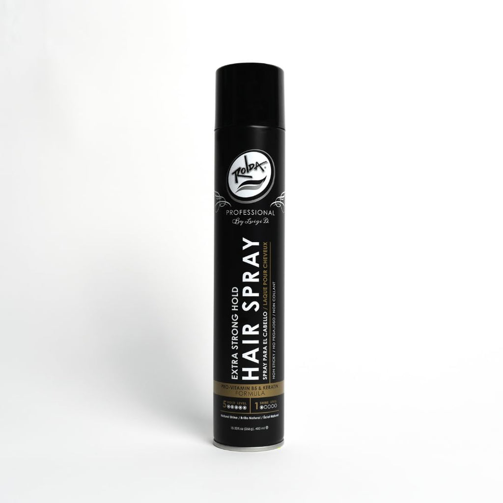Rolda Extra Strong Hold Hair Spray for Men – Matte Finish, Pro-Vitamin B5, Humidity Control (13.52 oz)