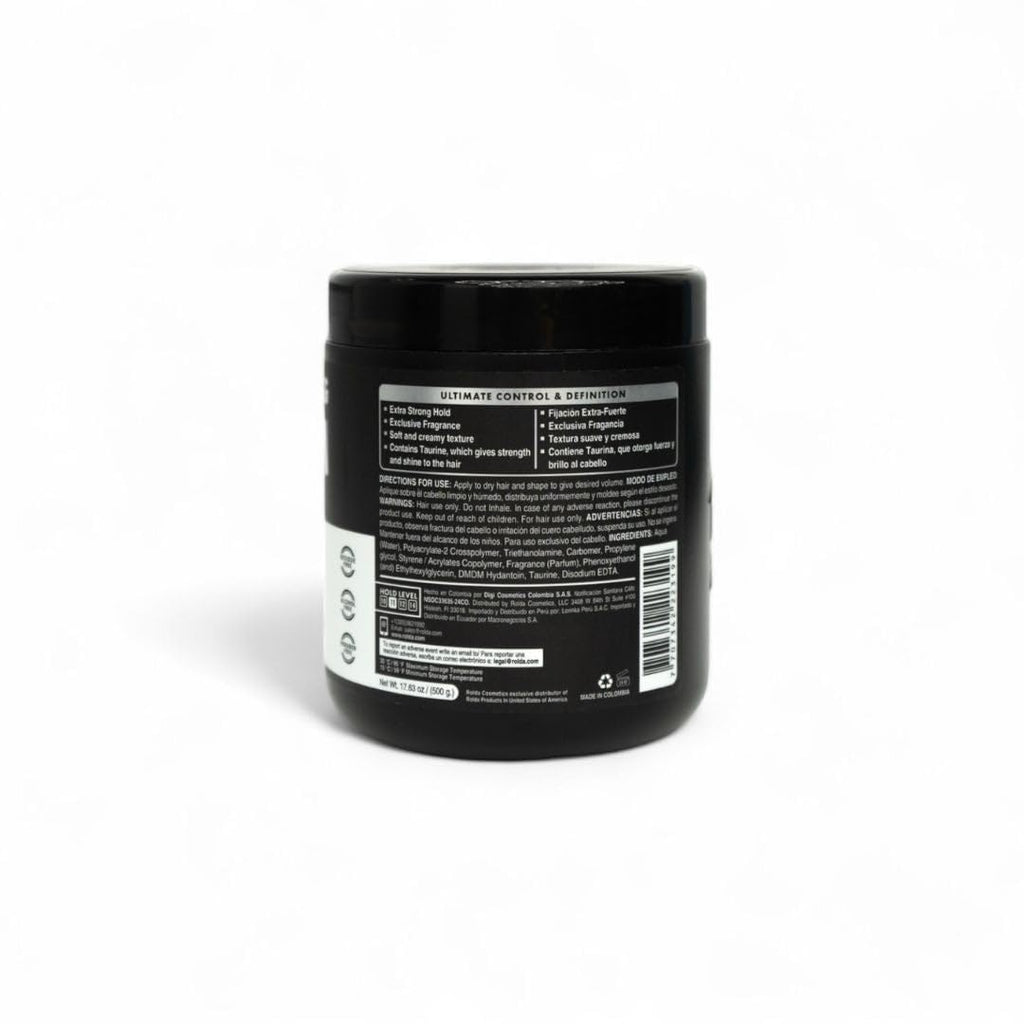 Rolda White Molding Hair Cream for Men – Medium-Strong Hold, Natural Finish, Alcohol & Paraben-Free (17.6 oz)