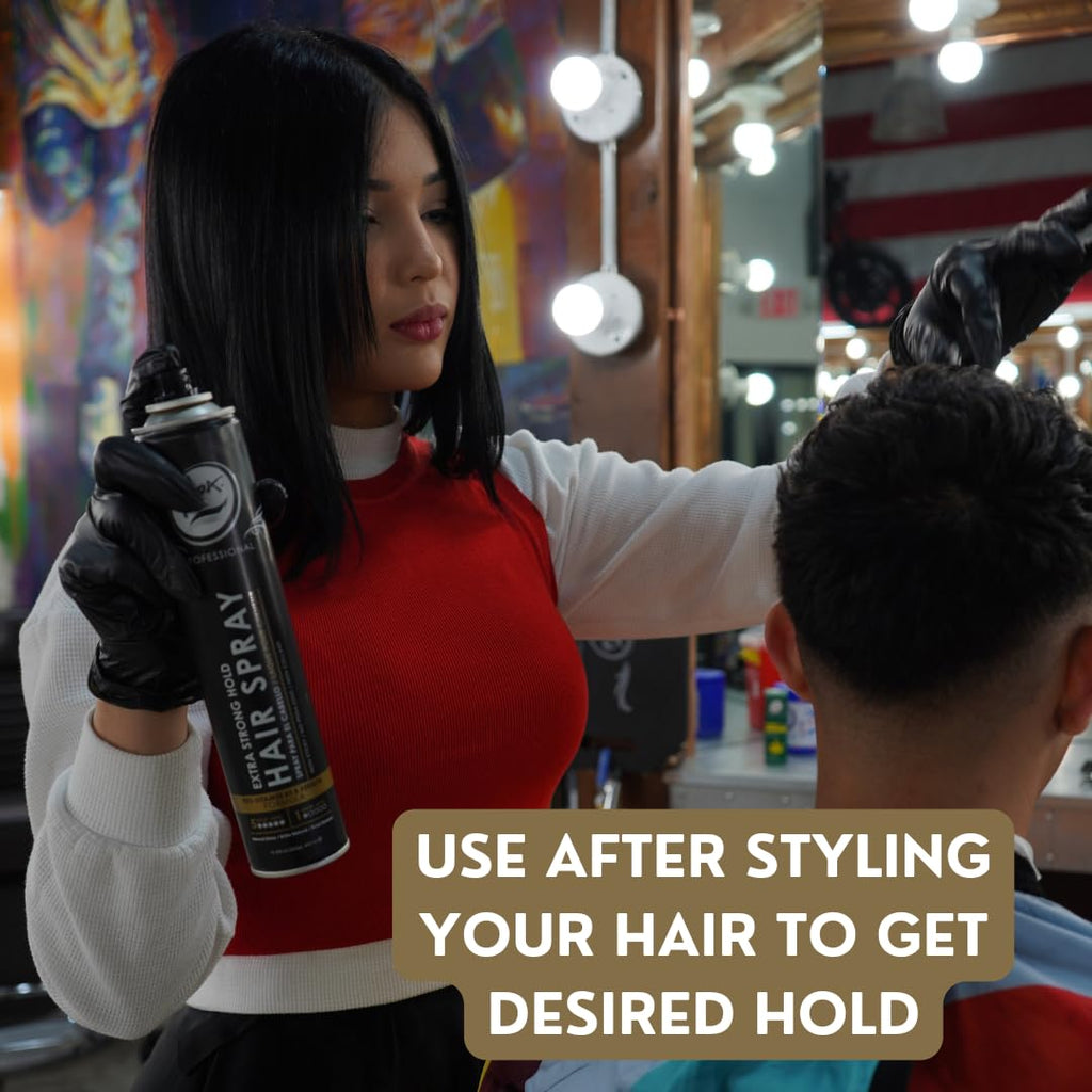 Rolda Extra Strong Hold Hair Spray for Men – Matte Finish, Pro-Vitamin B5, Humidity Control (13.52 oz)