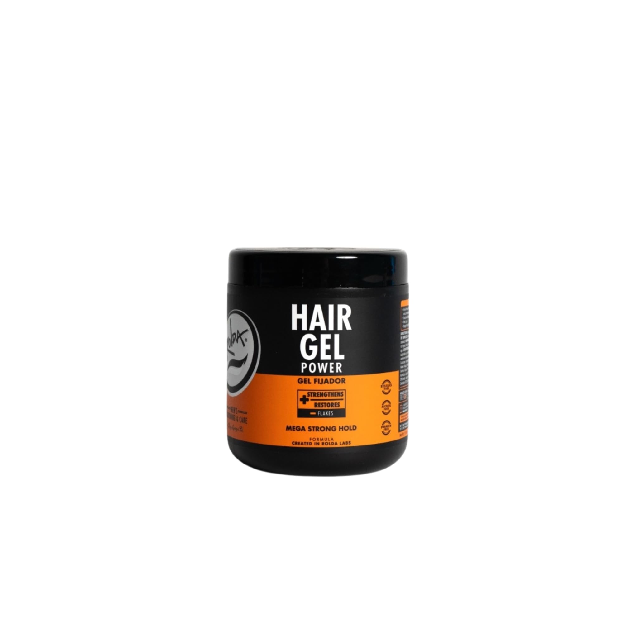 Rolda Power Styling Gel Hair Loss Control 17.6oz | Mega Hold & Wet Shine