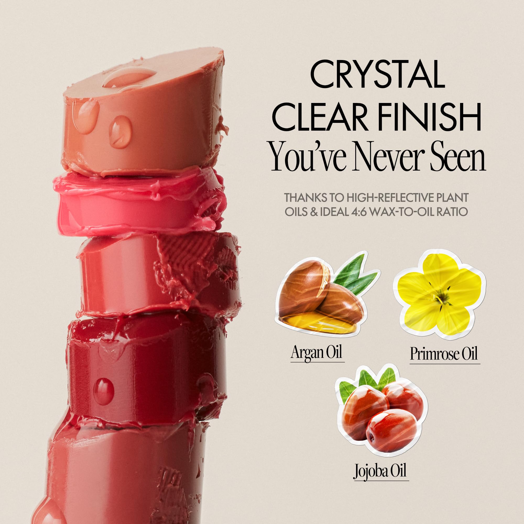 rom&nd Glasting Melting Balm - High Shine, Hydrating Tinted Lip Balm 0.12 oz (#06 Kaya Fig)